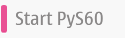 Start PyS60